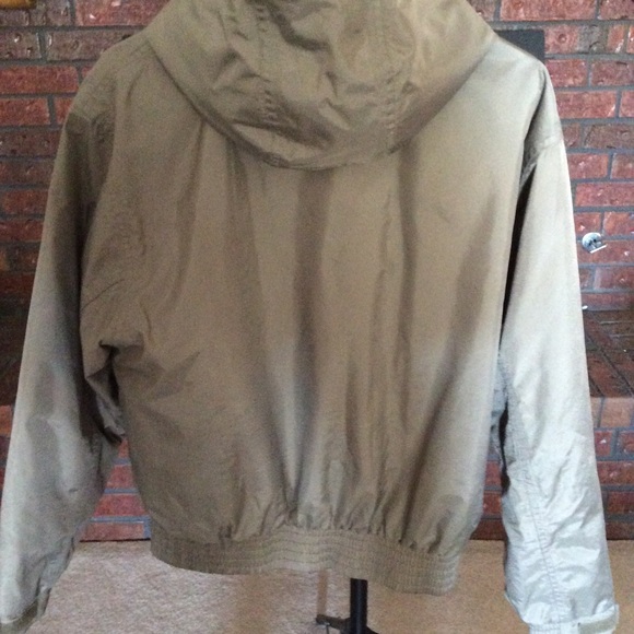 Magellan Hooded Jacket Medium Tan Water Repellent EUC - Picture 2 of 7